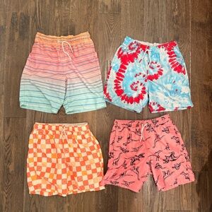 Bundle 4 Target Cat & Jack boys swim trunks​​
